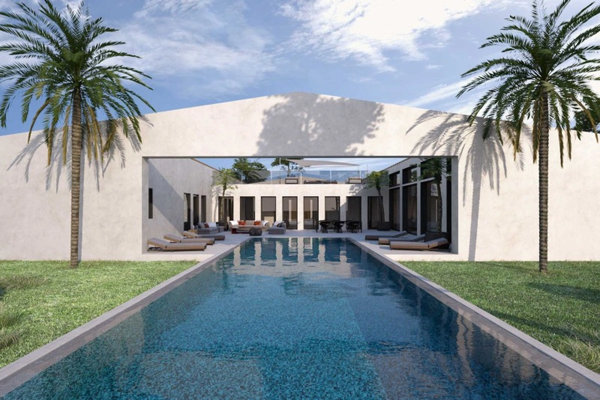 Architect Mallorca New construction modern pool, Es Pla