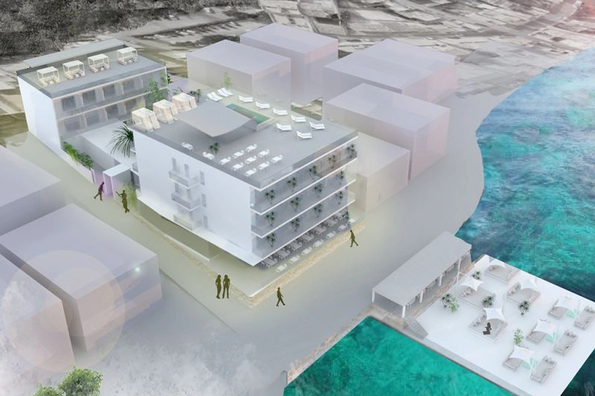 architect mallorca hotel simulation situation total, Port Andratx Hotel