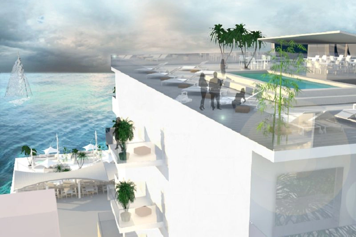 architect mallorcahotelsimulationterrace, Port Andratx Hotel